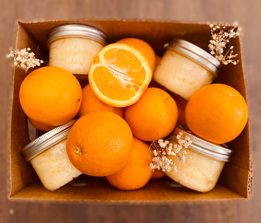 Orange Coconut Body Scrub